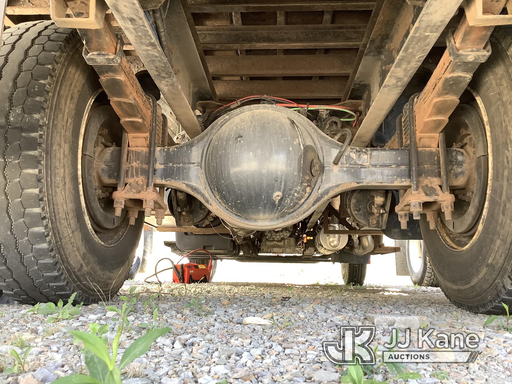 (Smock, PA) 2014 Freightliner M2 106 Flatbed Truck Not Running, Condition Unknown, Engine Disassembl