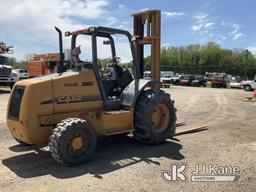 (Charlotte, MI) 2005 Case 586G Rough Terrain Forklift Runs, Moves, Operates