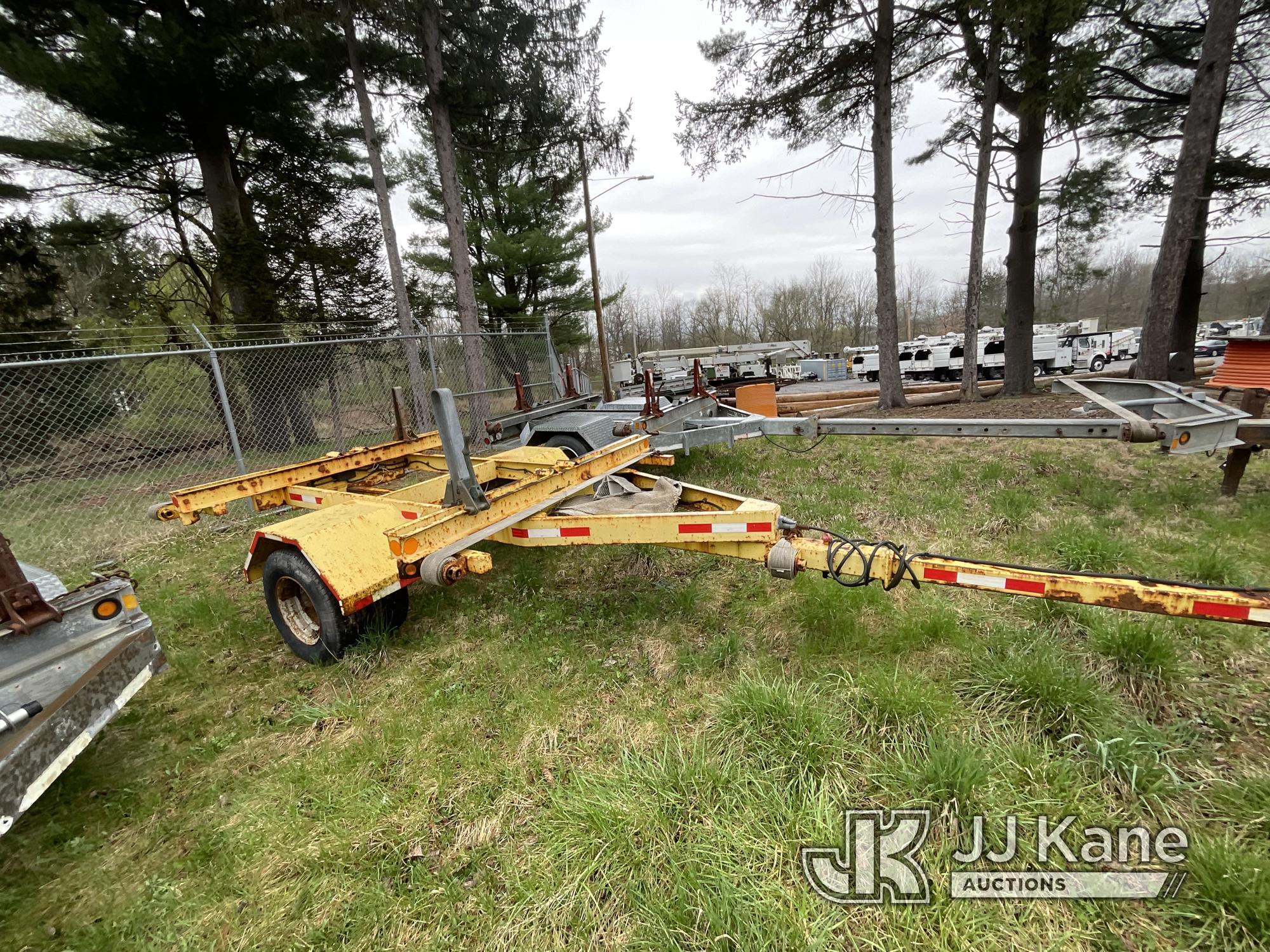 (Victor, NY) 1987 Allegheny EXPT/5T Extendable Pole Trailer Rust Damage