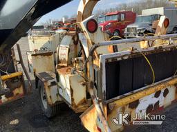 (Ashland, OH) 2016 Morbark M12D Chipper (12in Drum), trailer mtd. NO TITLE) (Runs) (Seller States: E