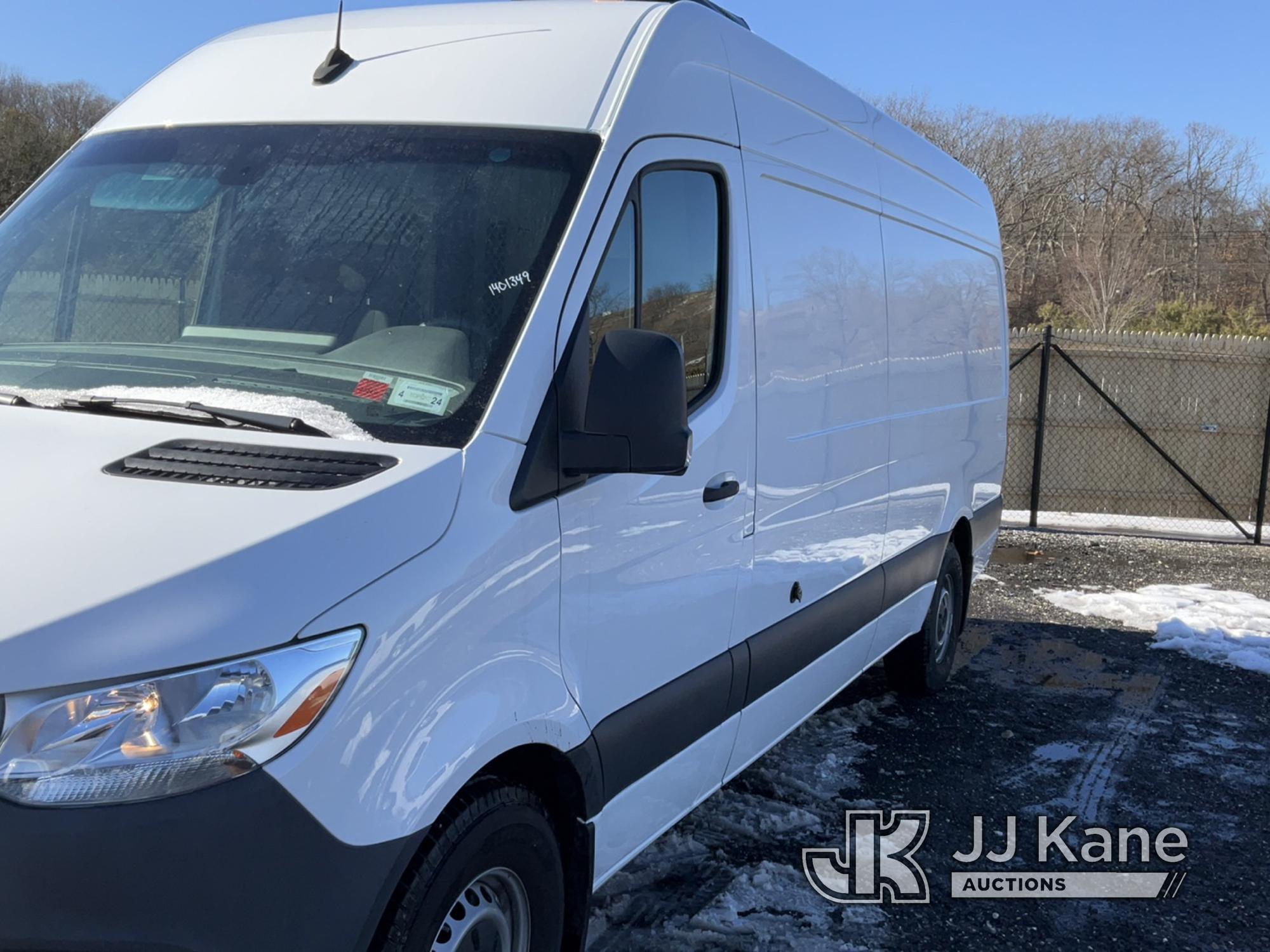 (Kings Park, NY) 2022 Mercedes-Benz Sprinter 2500 Cable Splicing Van Runs & Moves) (Inspection and R