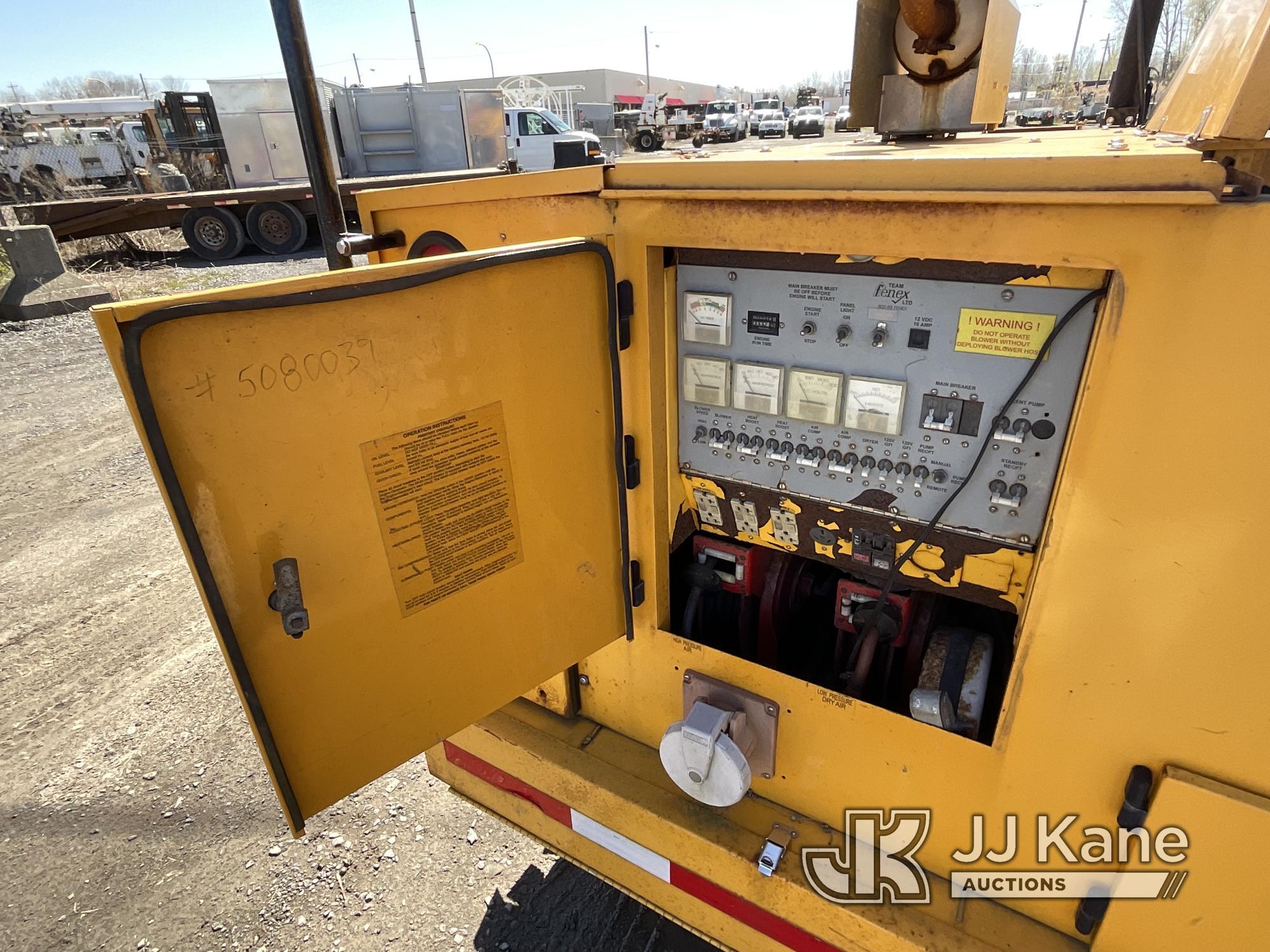 (Rome, NY) 1997 Fenex F-101-KG Underground Manhole System, trailer mtd No Title) (Not Running, Condi