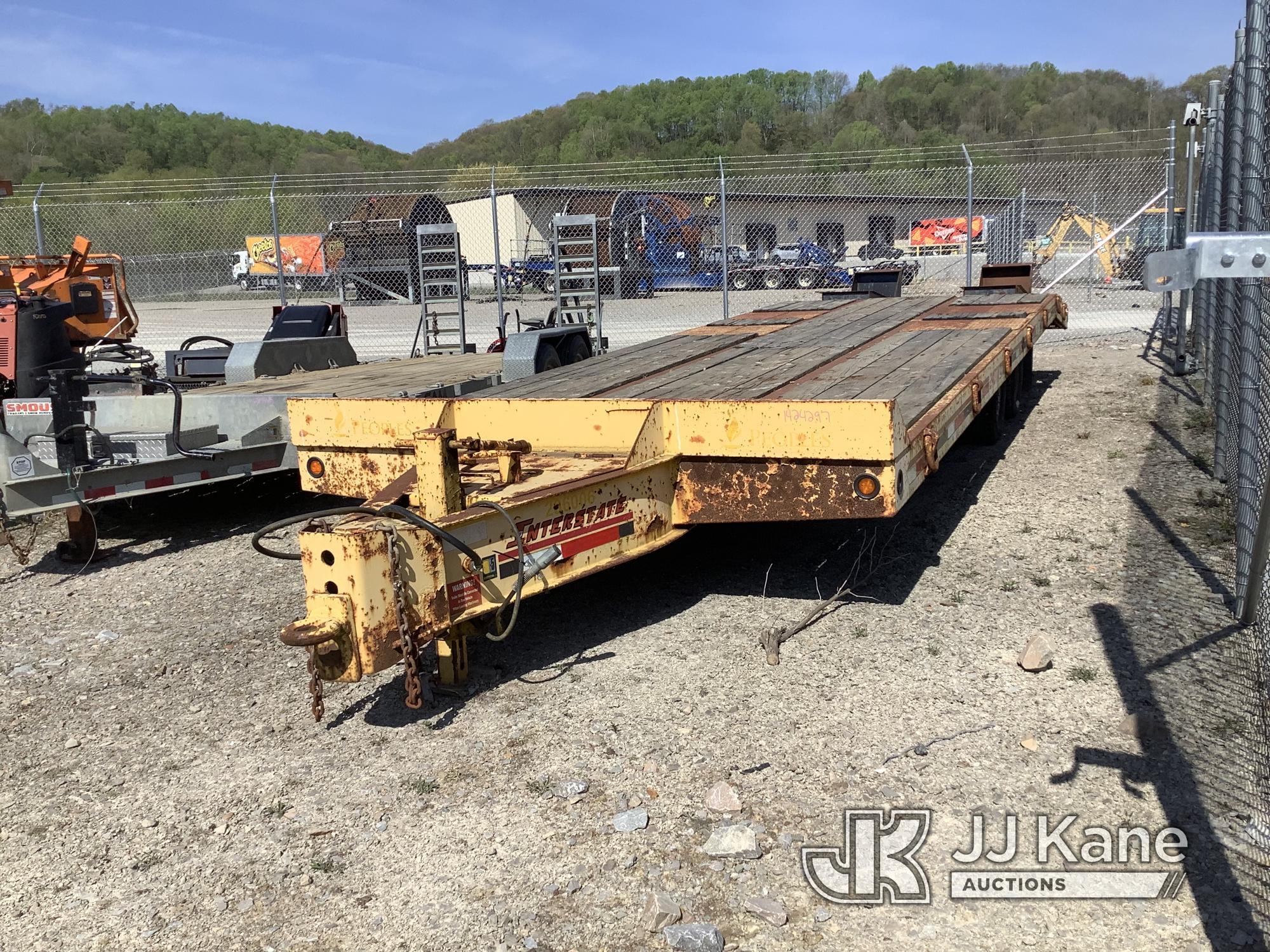 (Smock, PA) 2012 Interstate T/A Tagalong Equipment Trailer Rust Damage