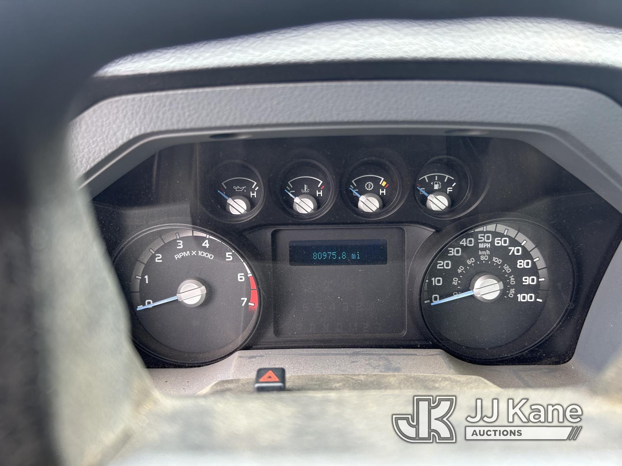 (Hagerstown, MD) 2014 Ford F250 Service Truck Runs & Moves, Low Fuel, Rust & Body Damage