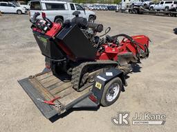 (Plymouth Meeting, PA) 2018 Barreto 30SG Walk-Behind Crawler Stump Grinder W/ Support Trailer Vin# 1