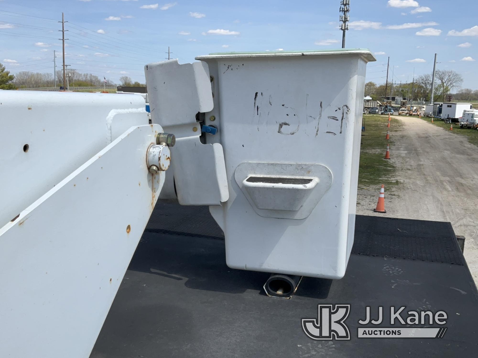 (Charlotte, MI) Altec LR760E70, Over-Center Elevator Bucket Truck mounted behind cab on 2013 Ford F7