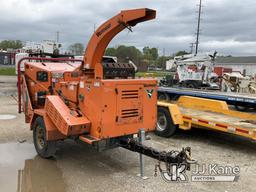 (Charlotte, MI) 2015 Vermeer BC1000XL Chipper (12in Drum) Condition Unknown, Bad Ignition, No Key