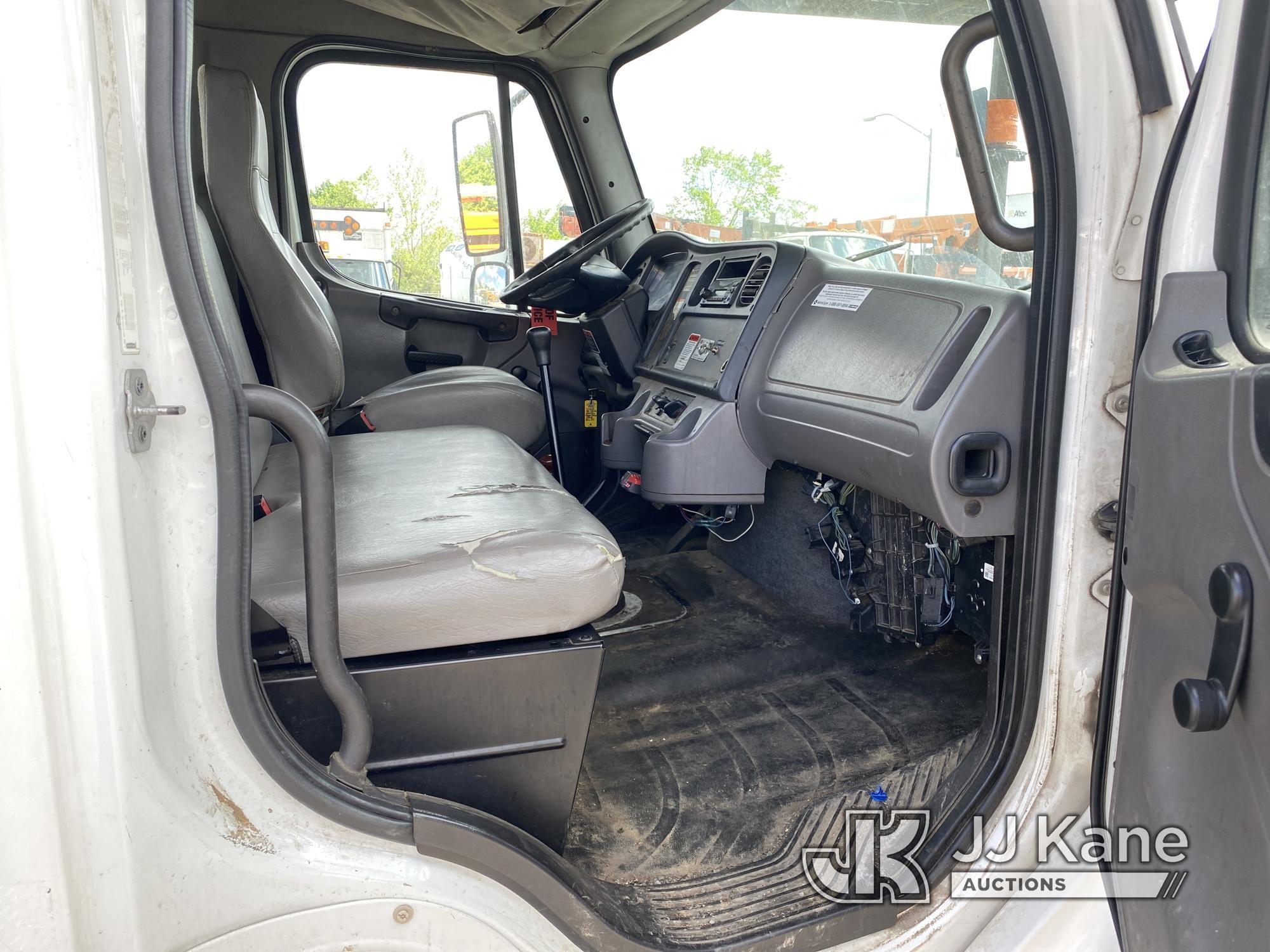 (Plymouth Meeting, PA) Altec LRV-56, Over-Center Bucket Truck mounted behind cab on 2012 Freightline