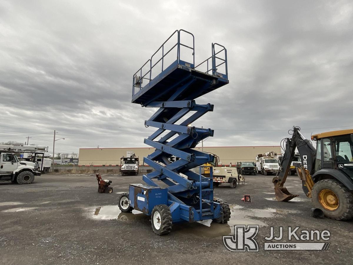 (Rome, NY) Upright LX50 50 ft Self-Propelled Scissor Lift, Platform height: 50ft, max distributed lo