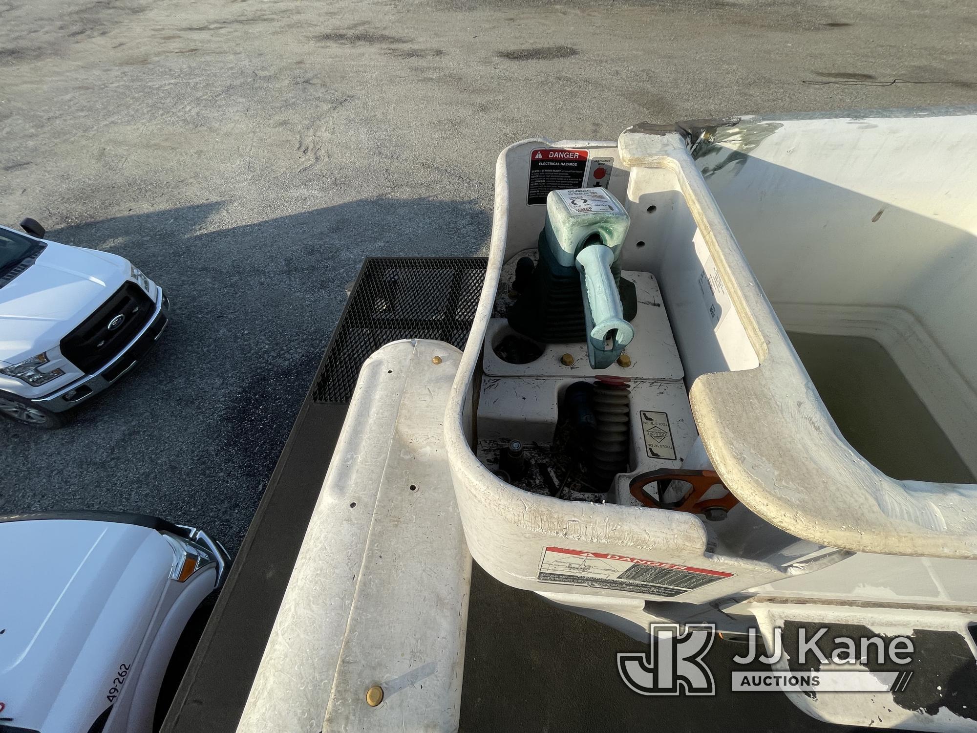 (Plymouth Meeting, PA) Altec LR756, Over-Center Bucket Truck mounted behind cab on 2015 Ford F750 Ch