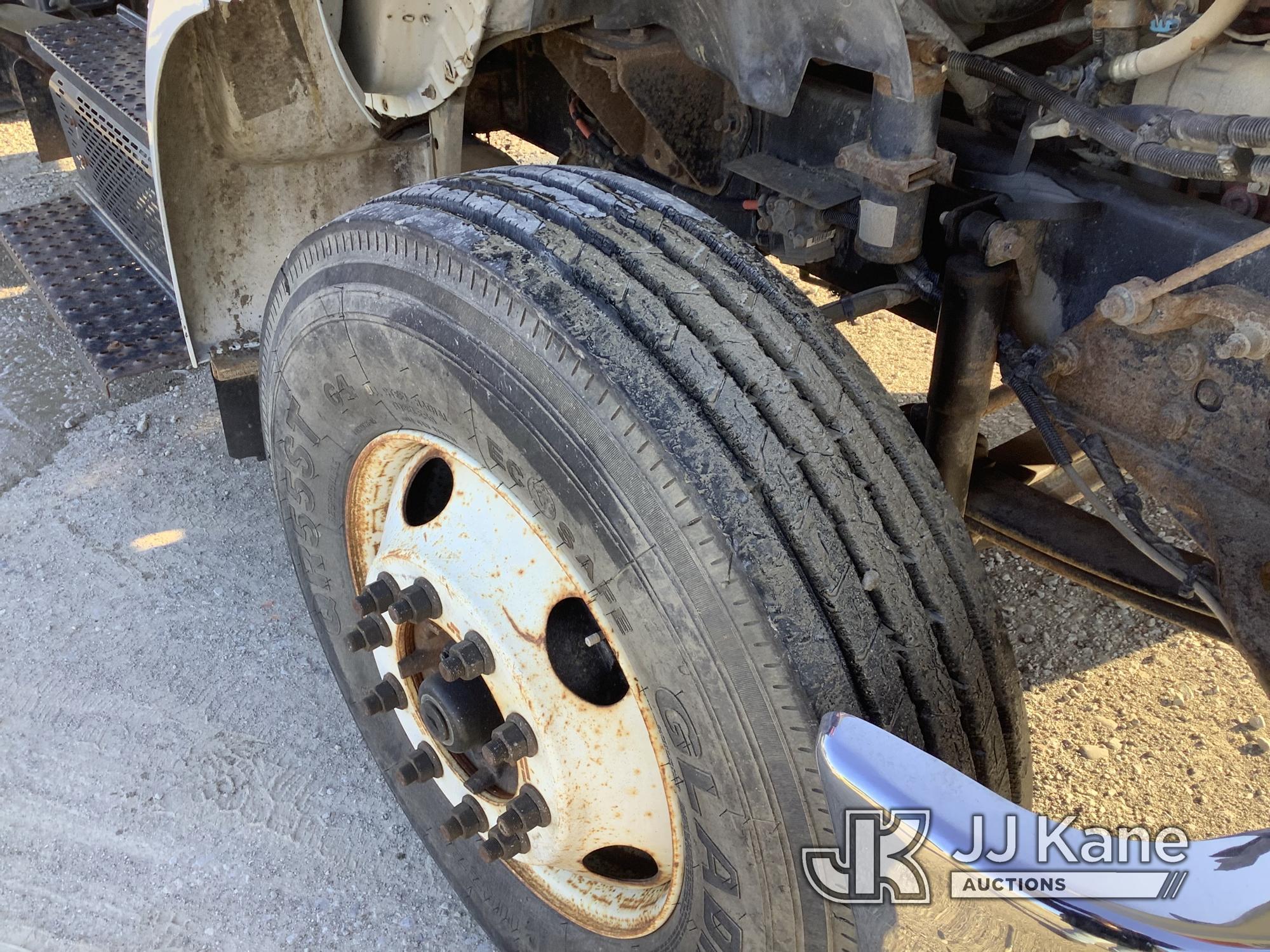 (Houston, PA) 2013 Ford F750 Dump Truck Runs, Moves & Operates) (Check Engine Light On, Rust & Body