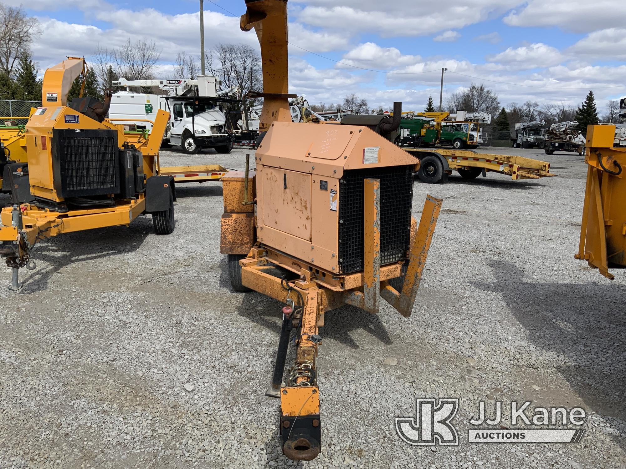 (Fort Wayne, IN) 1995 Bandit 200+ Chipper (13in Disc), trailer mtd. NO TITLE) (Not Running, Conditio