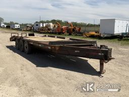 (Charlotte, MI) 1995 Scott Tri-Axle Tagalong Equipment Trailer Rotted Deck Boards