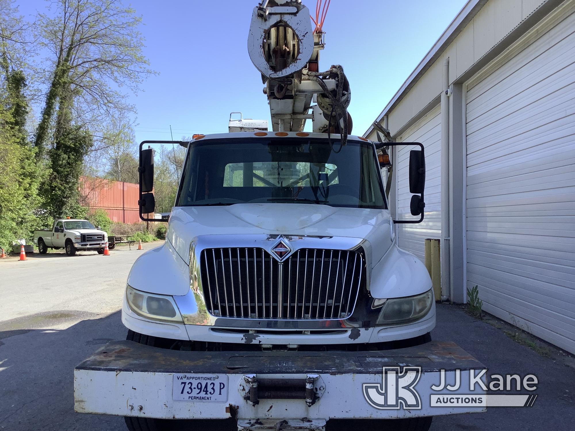 (Elkridge, MD) Terex/Telelect C4047, Digger Derrick rear mounted on 2011 International Durastar 4300