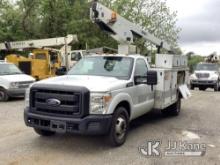 (Harmans, MD) Versalift TEL29N-03, Articulating & Telescopic Bucket mounted on 2011 Ford F350 Utilit