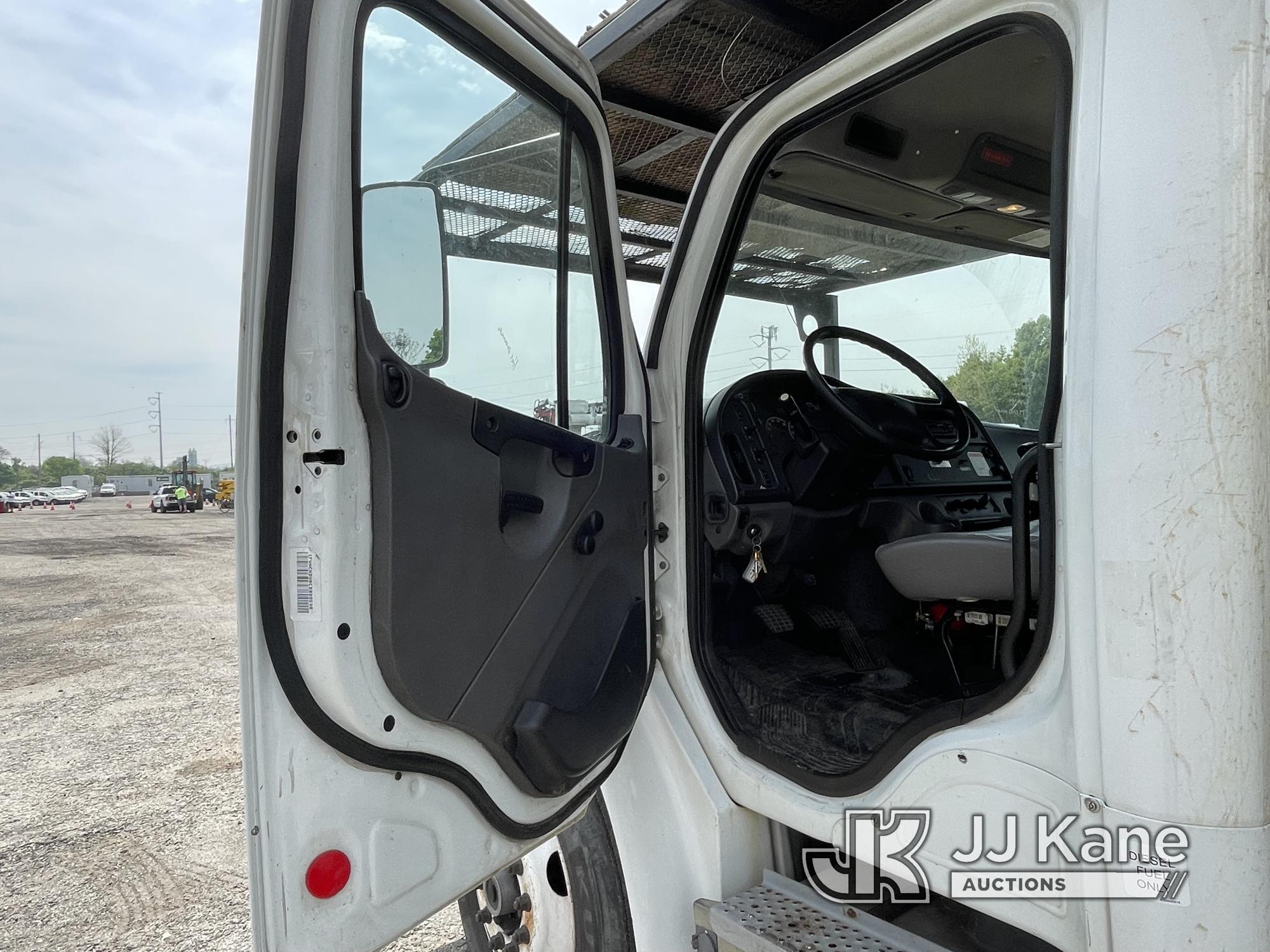 (Plymouth Meeting, PA) Altec LRV-56, Over-Center Bucket Truck mounted behind cab on 2012 Freightline