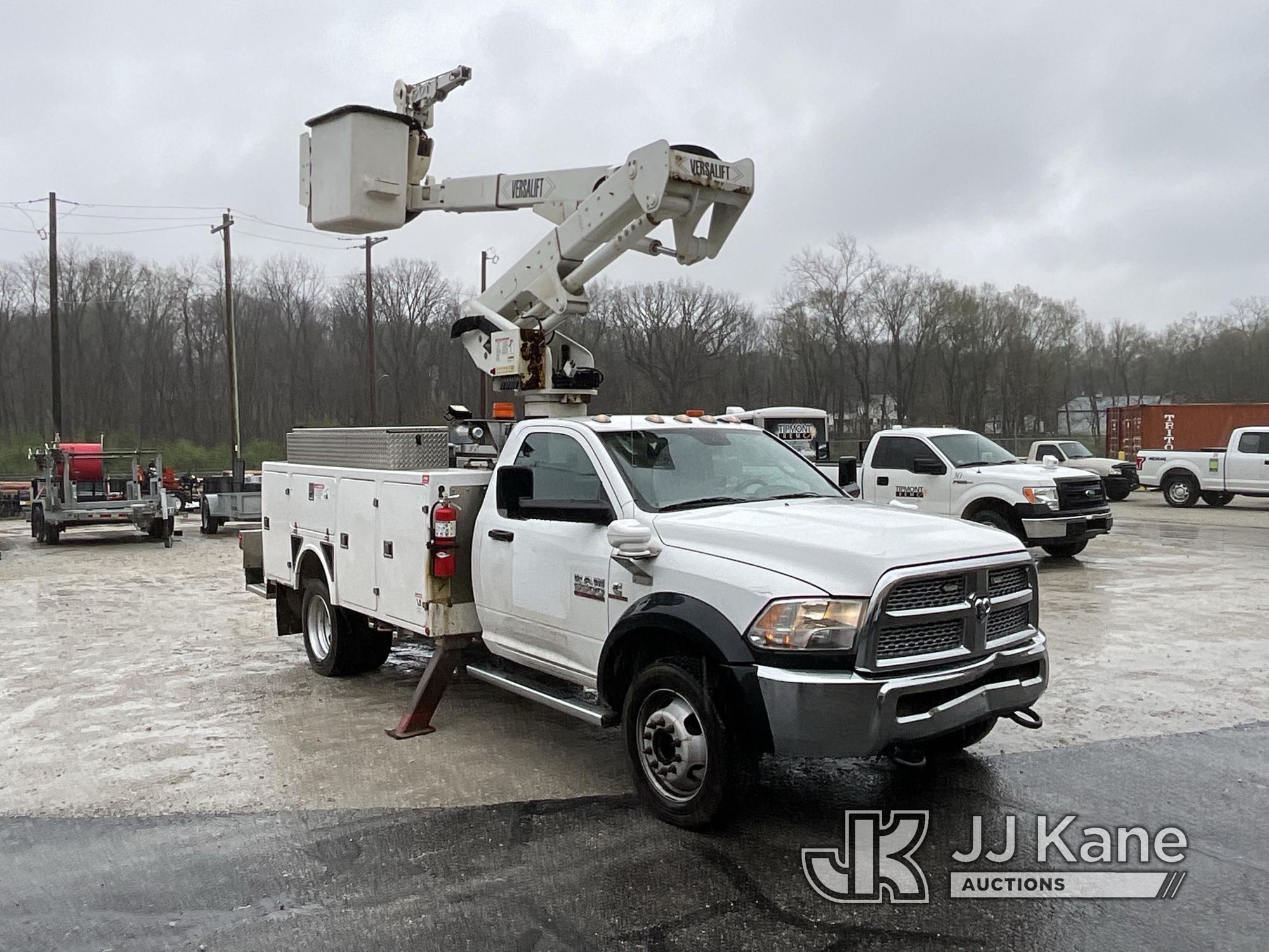 (West Lafayette, IN) Versalift VST-40I, Articulating & Telescopic Material Handling Bucket Truck mou