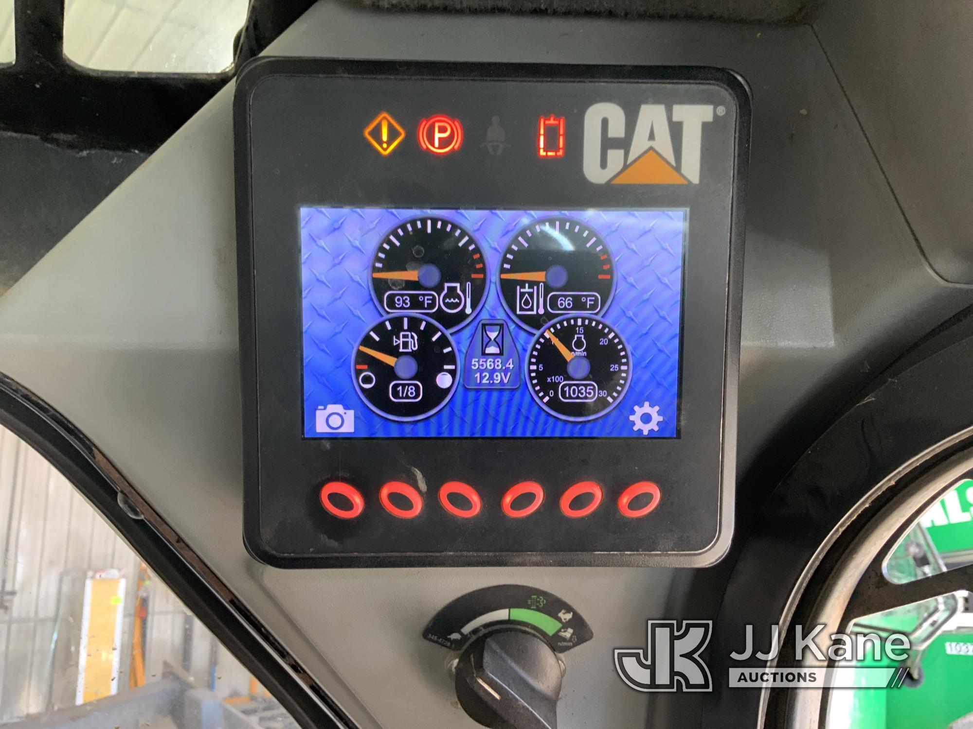 (Fort Wayne, IN) 2014 Caterpillar 299DXHP Tracked Skid Steer Loader Runs, Moves & Operates) (No Key)