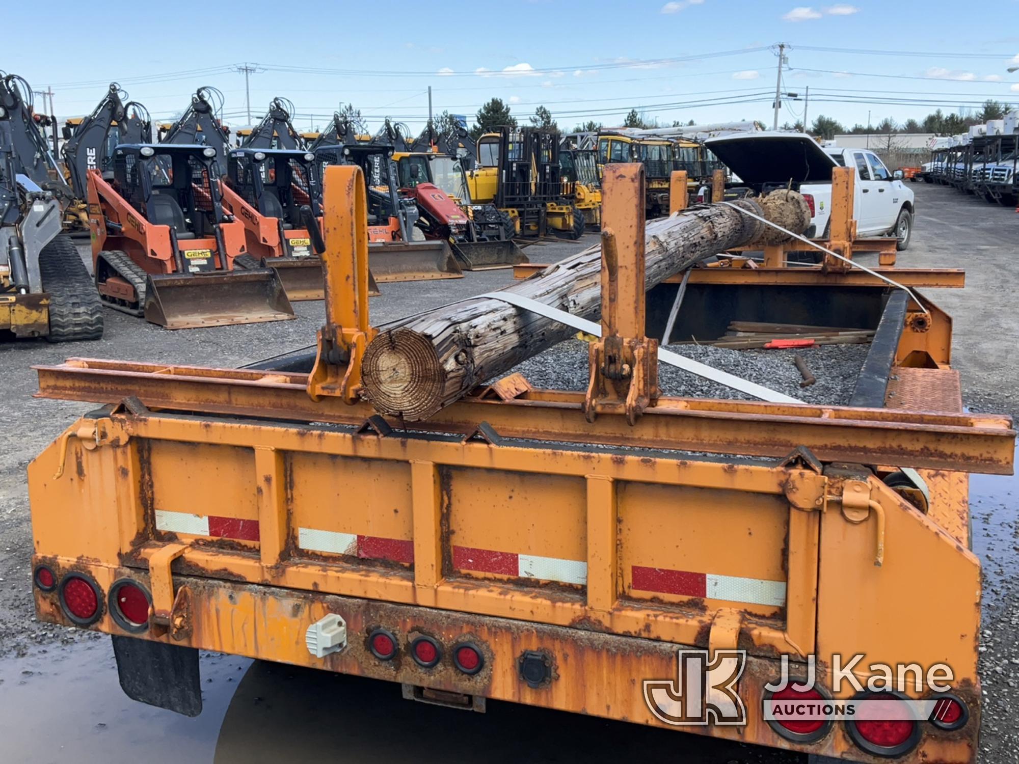 (Rome, NY) 2010 Brooks Brothers PT1227KXL Pole Trailer Body & Rust Damage, With Pole