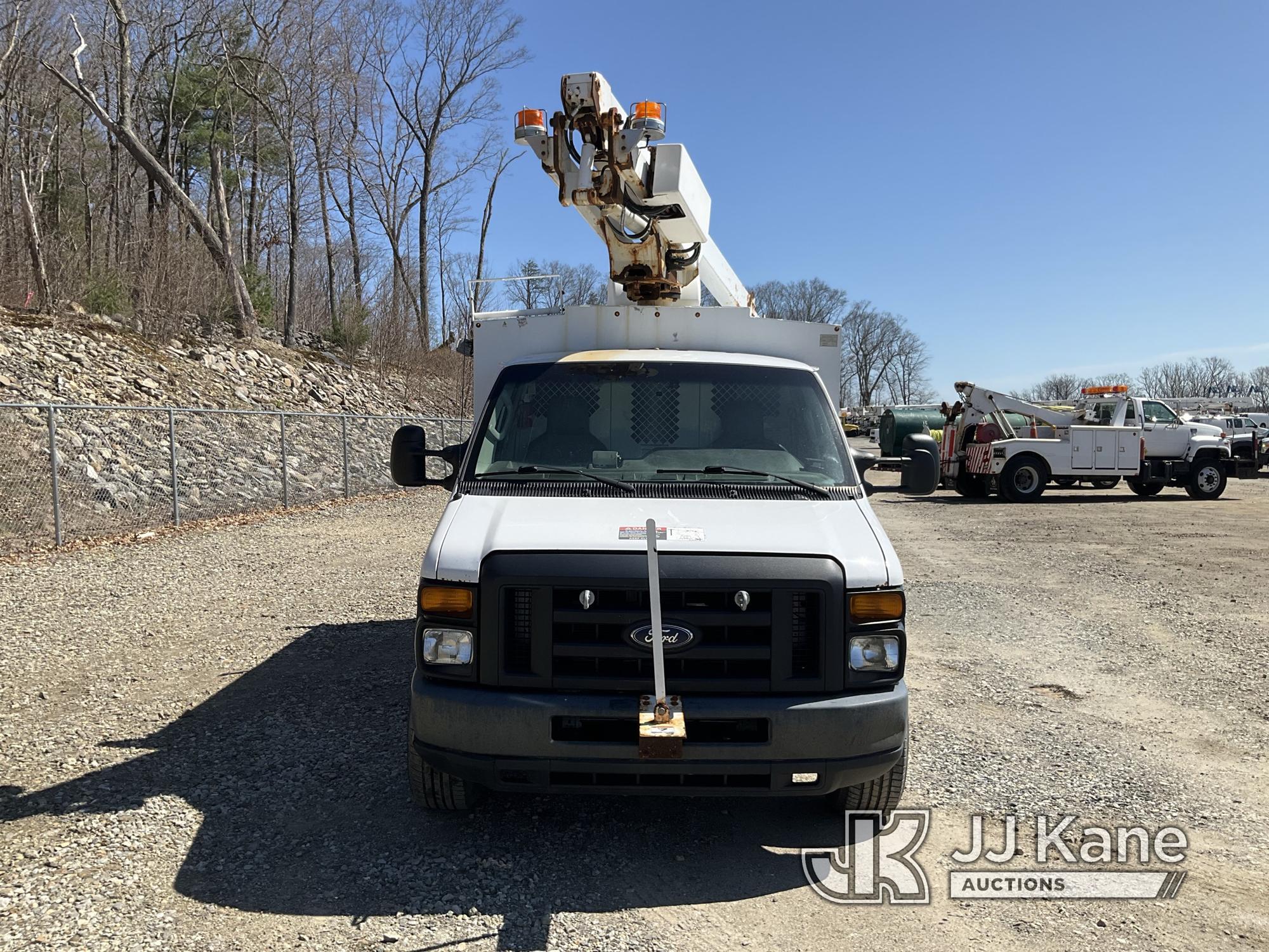 (Shrewsbury, MA) Altec AT200A, Telescopic Non-Insulated Bucket Van mounted behind cab on 2017 Ford E