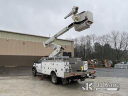 (West Lafayette, IN) Versalift VST-40I, Articulating & Telescopic Material Handling Bucket Truck mou