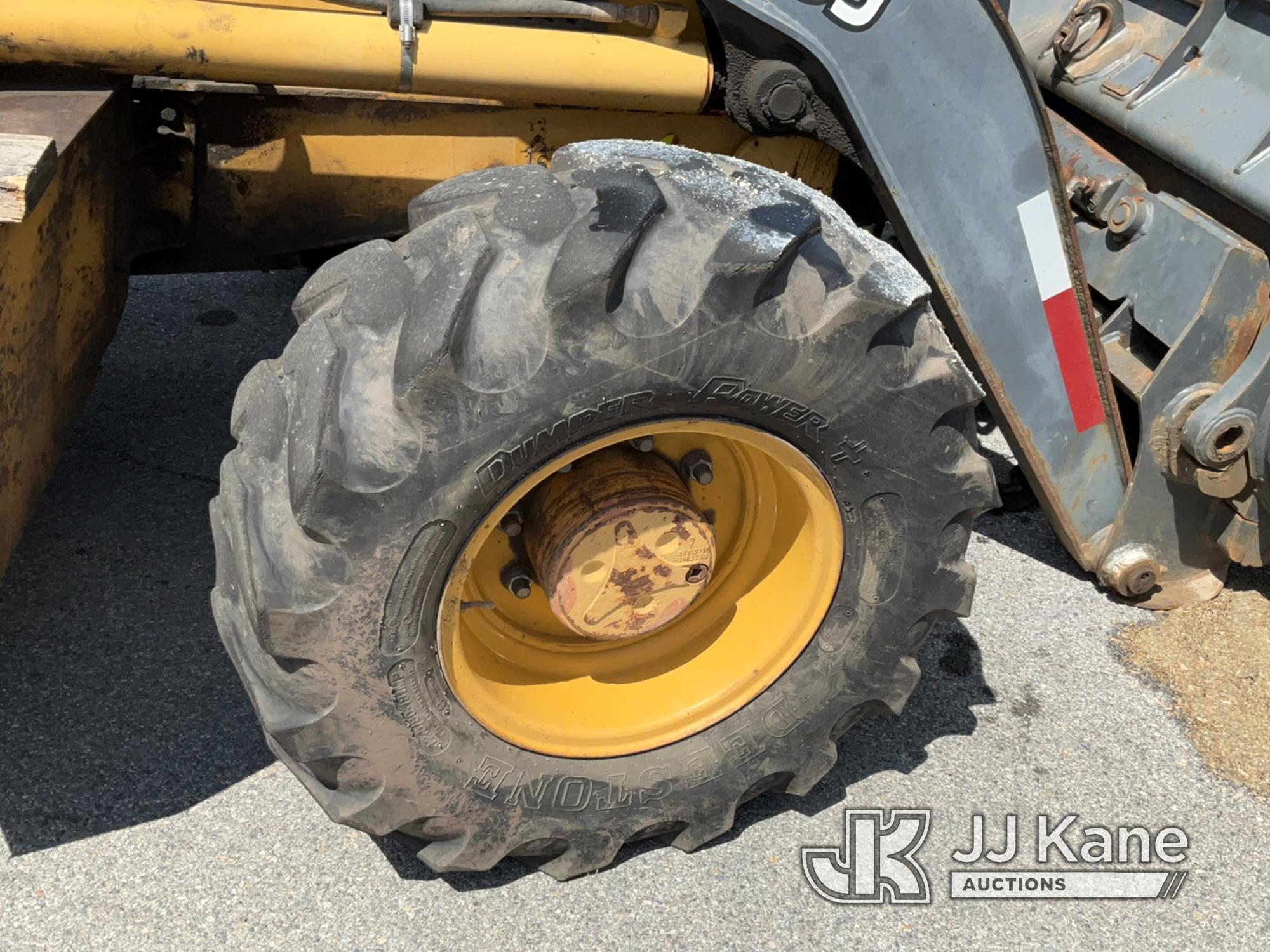 (Chester Springs, PA) 2008 John Deere 310SJ 4x4 Tractor Loader Backhoe No Title) (Runs & Moves, Hyd