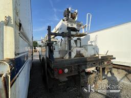 (Plymouth Meeting, PA) Altec DM47-TR, Digger Derrick rear mounted on 2008 International 7300 4x4 Uti