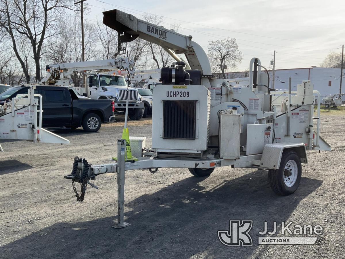 (Plains, PA) 2022 Bandit Industries Brush Bandit 200UC Portable Chipper (12 in Disc), Trailer Mounte