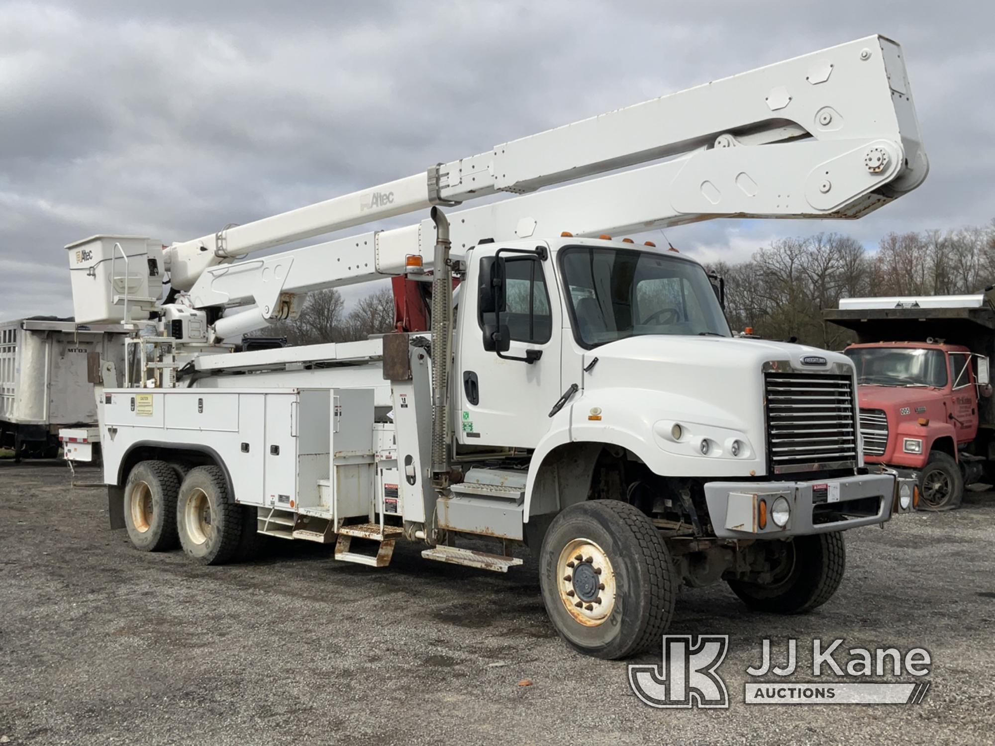 (Ashland, OH) Altec A77-TE93, Articulating & Telescopic Material Handling Elevator Bucket Truck rear