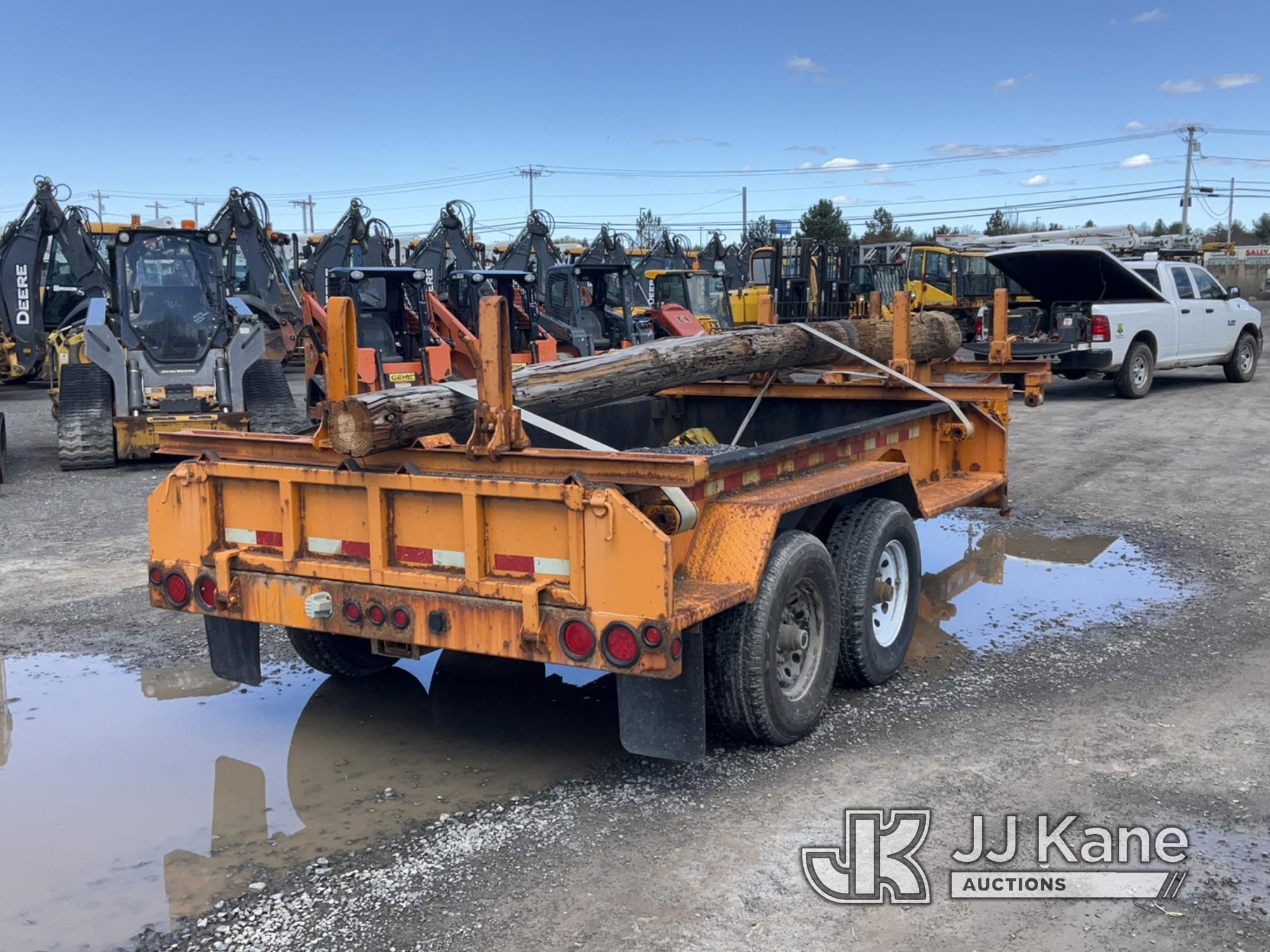 (Rome, NY) 2010 Brooks Brothers PT1227KXL Pole Trailer Body & Rust Damage, With Pole