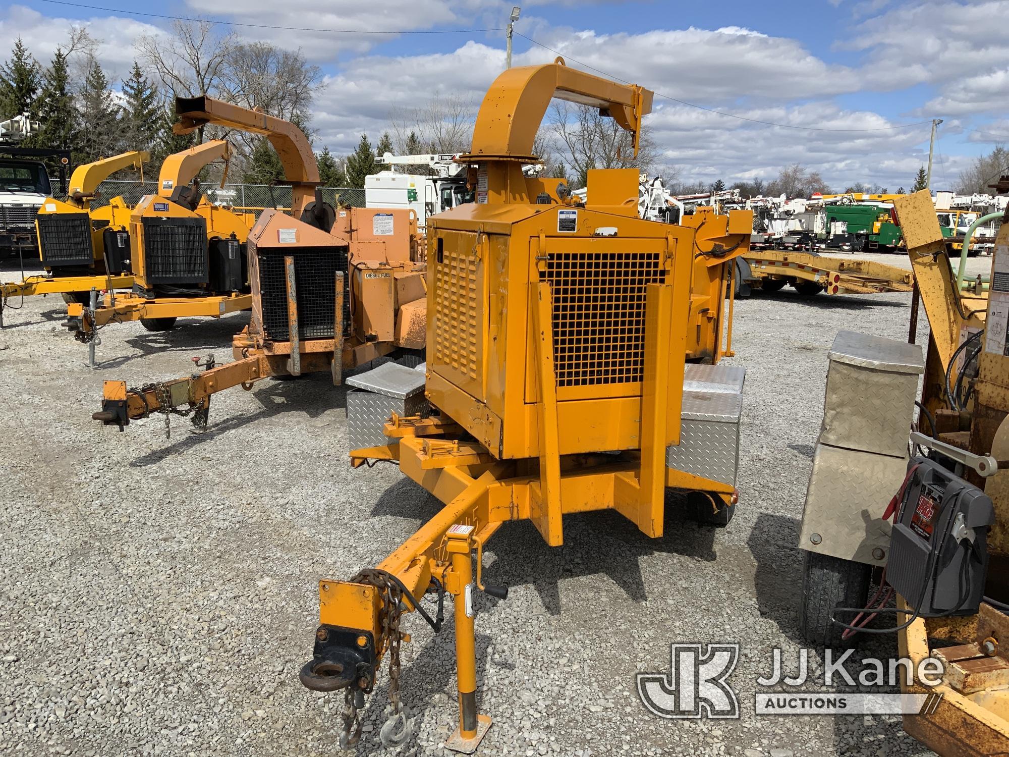 (Fort Wayne, IN) 2010 Bandit Industries 200 Chipper (13in Disc), trailer mtd. NO TITLE, CERTIFICATE