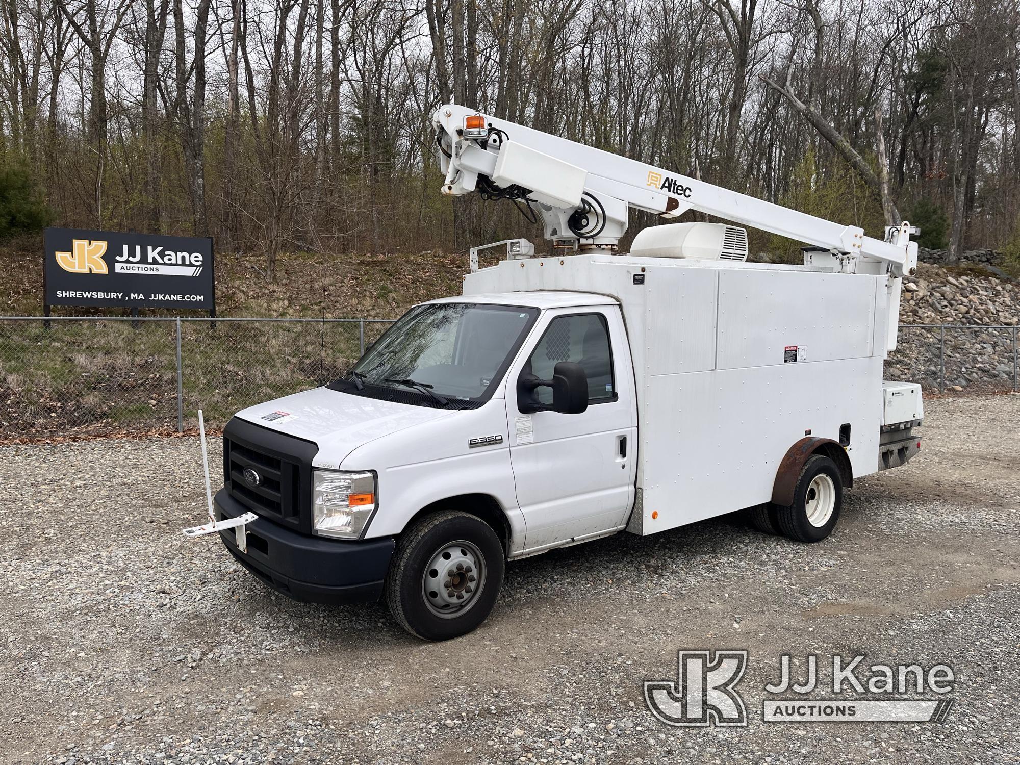 (Shrewsbury, MA) Altec AT200A, Telescopic Non-Insulated Bucket Van mounted behind cab on 2018 Ford E