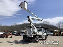 (Smock, PA) Altec LRV60-E70RM, Over-Center Elevator Bucket center mounted on 2012 Freightliner M2 10