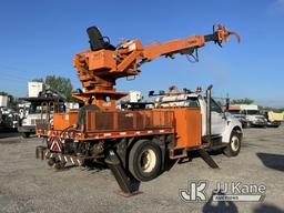 (Plymouth Meeting, PA) Terex Commander 4047, Digger Derrick rear mounted on 2011 Ford F750 Utility T