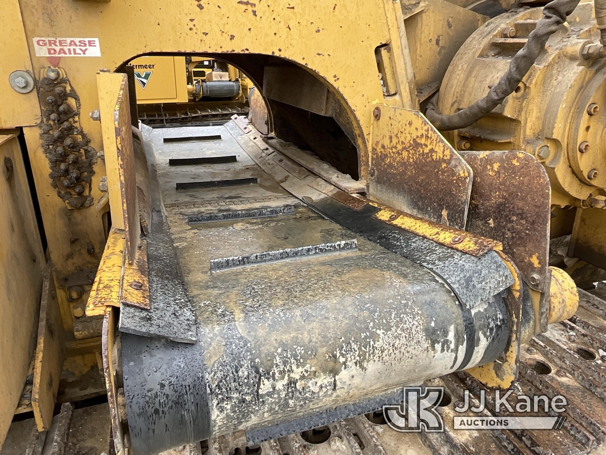 (Fishers, IN) 1997 Vermeer Corporation T655 Trencher Runs, Moves & Operates) (Jump To Start