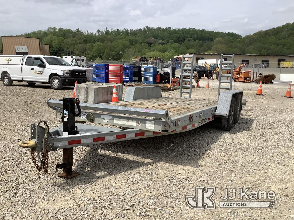 (Smock, PA) 2015 Load Rite Elite T/A Galvanized Tagalong Equipment Trailer Worn Deck