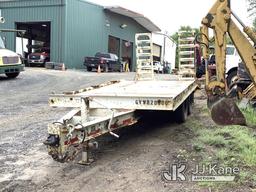 (Harmans, MD) 2012 Butler B-2018-A T/A Dove Tail Trailer GVWR 20K, Rust Damage