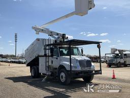 (Charlotte, MI) Altec LRV-56, Over-Center Bucket Truck mounted behind cab on 2009 International 4300