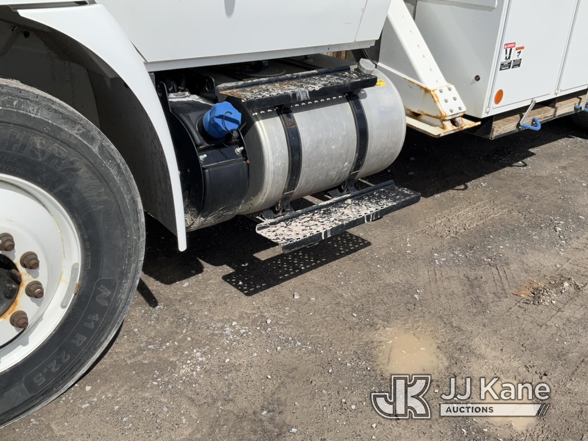 (Rome, NY) Altec AA55, Material Handling Bucket Truck rear mounted on 2018 International 4300 Utilit