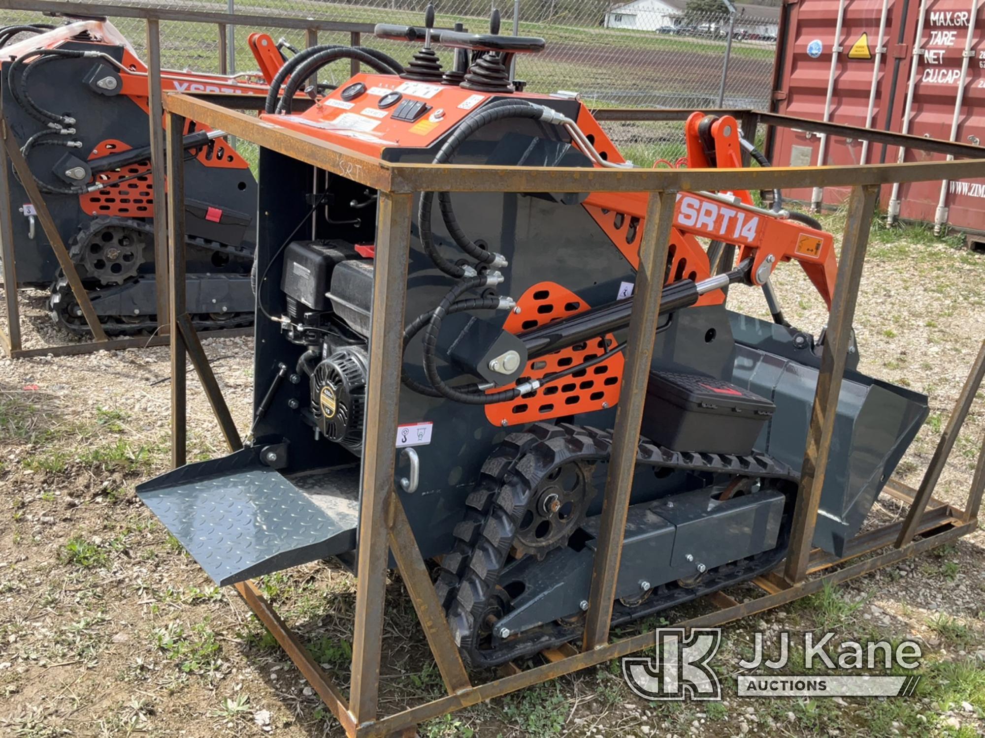 (Charlotte, MI) 2024 AGROTK YSRT14 Stand-Up Crawler Skid Steer Loader, RATO-420D EPA engine New/Unus