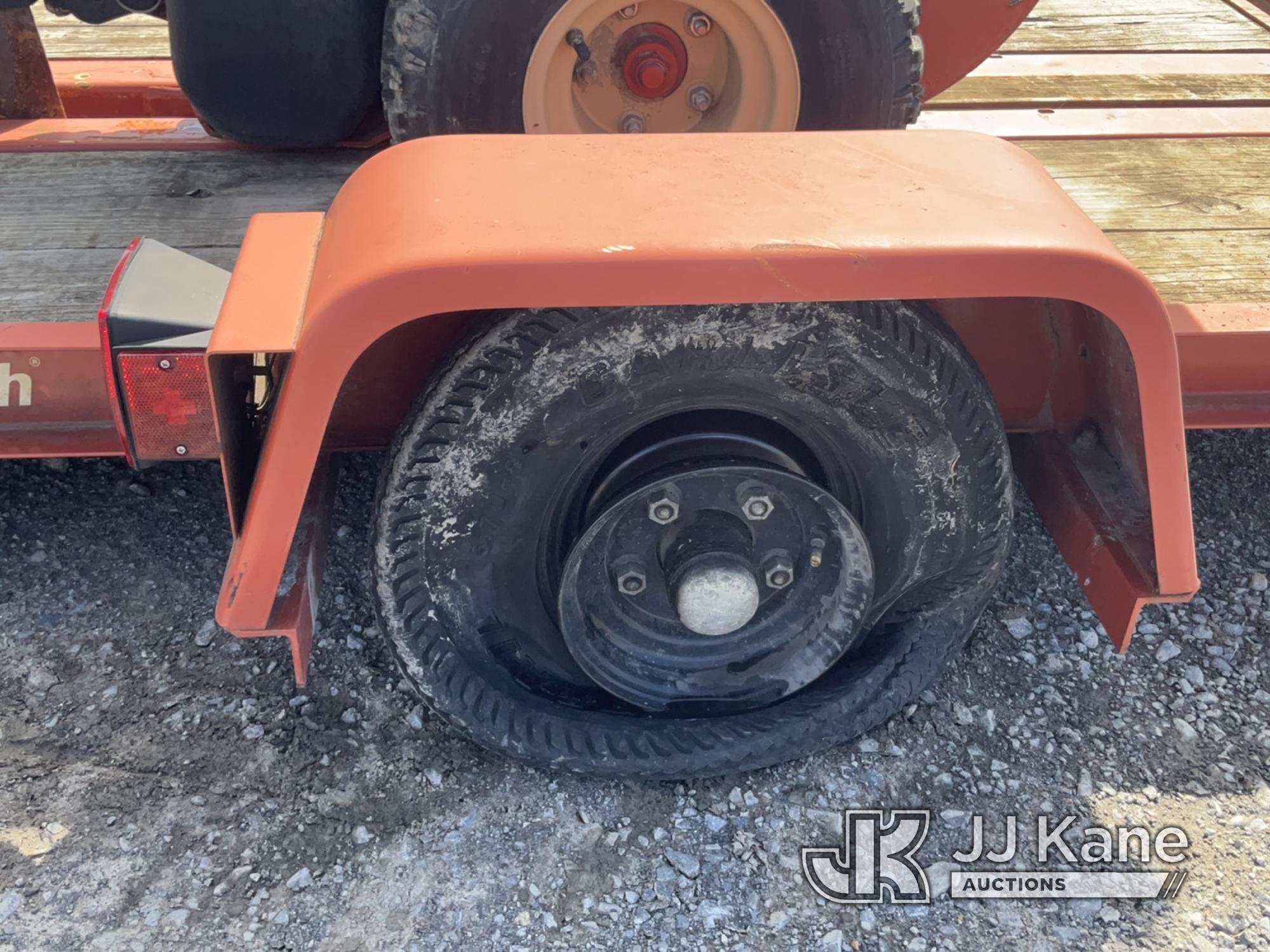 (Rome, NY) 2010 Ditch Witch 100SX Walk Behind Cable Plow No Title for Trailer) Not Running, Conditio