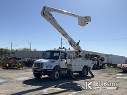 (Rome, NY) Altec AA55, Material Handling Bucket Truck rear mounted on 2017 Freightliner M2 106 4x4 U