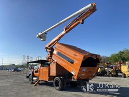 (Plymouth Meeting, PA) Altec LR760E70, Over-Center Elevator Bucket Truck mounted behind cab on 2013