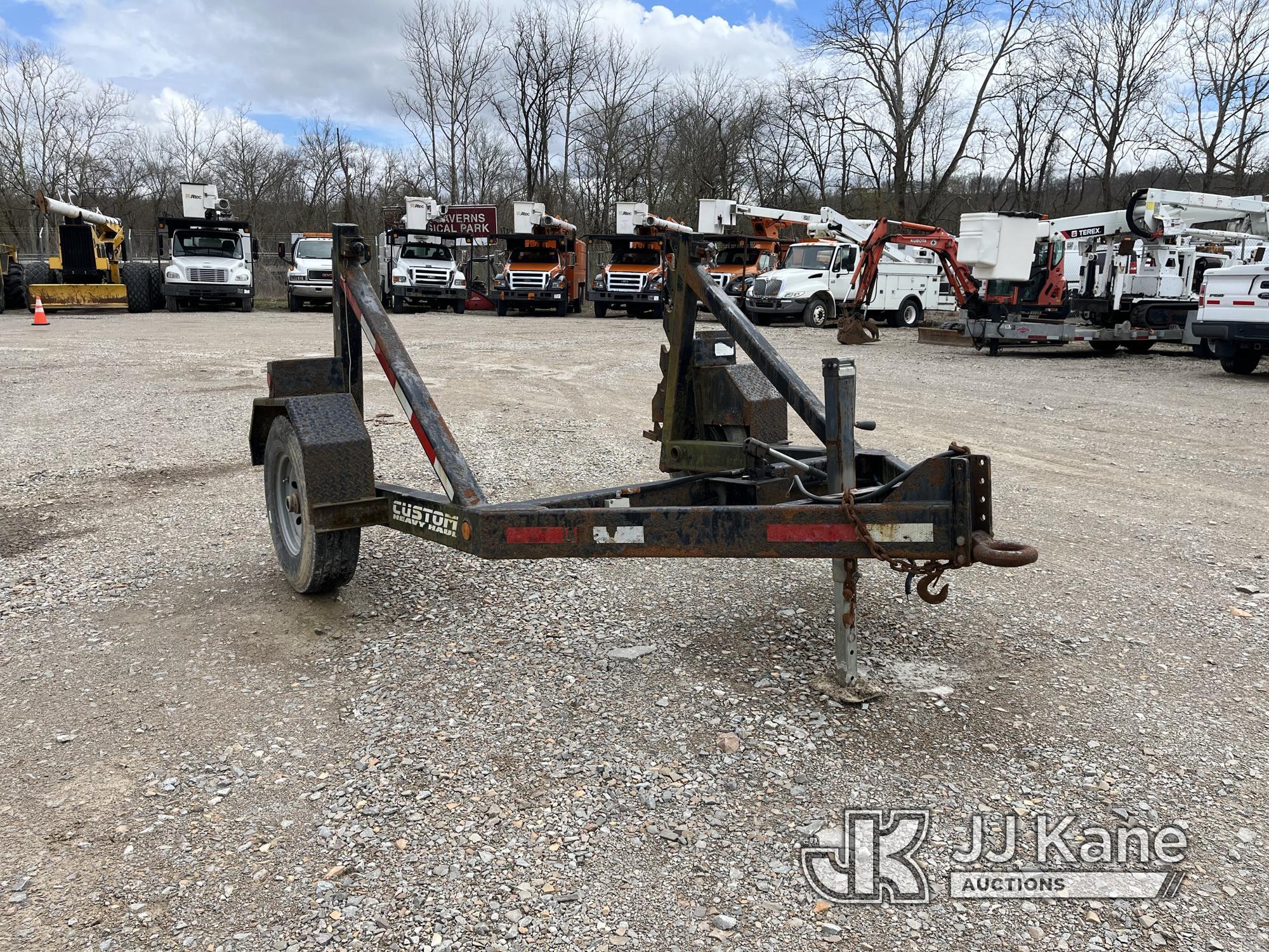 (Smock, PA) 2016 Lucon Inc. RTH-60 Reel Trailer No Plug, Rust Damage