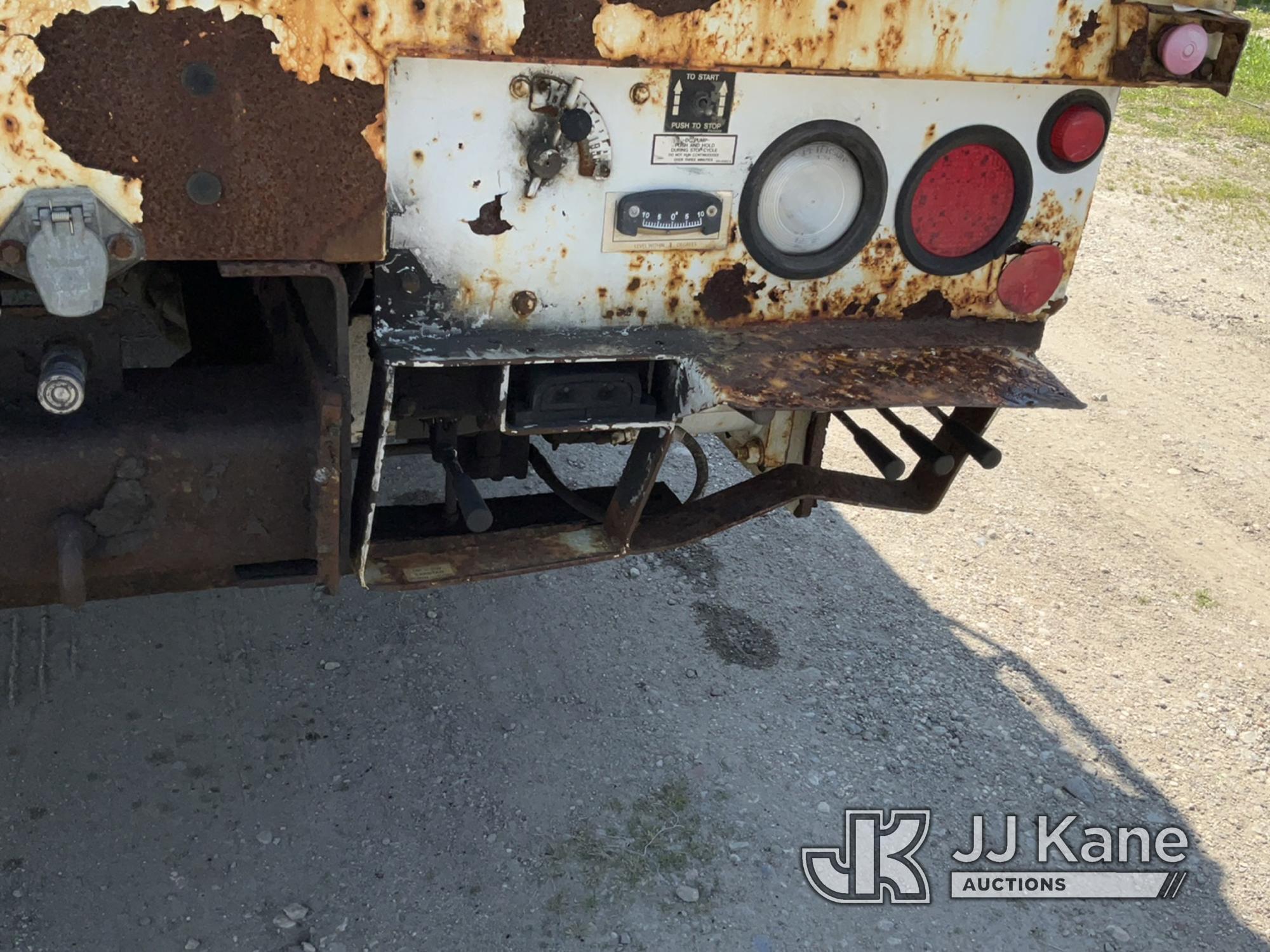 (Bellport, NY) Altec AM55, Over-Center Material Handling Bucket rear mounted on 2011 Freightliner M2