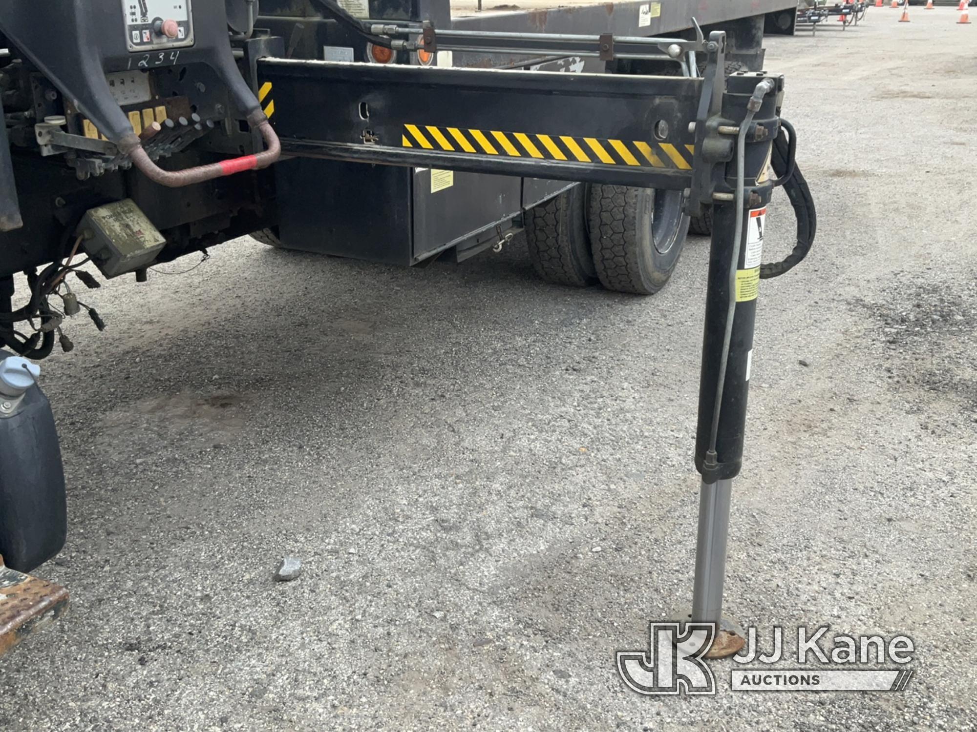 (Plymouth Meeting, PA) Hiab XS B-3 122, Knuckleboom Crane mounted behind cab on 2014 Freightliner M2