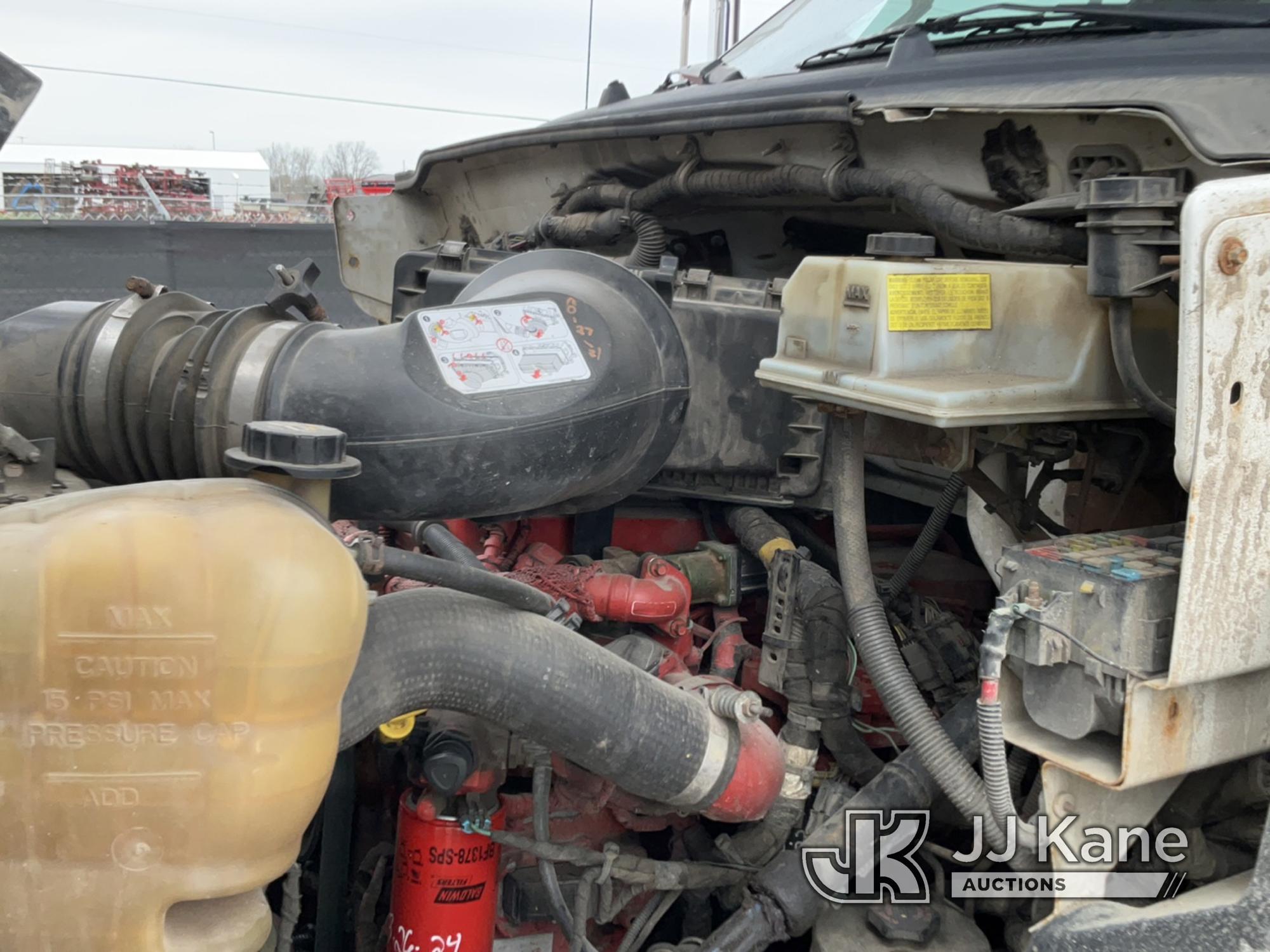 (Charlotte, MI) Altec LR756, Over-Center Bucket Truck mounted behind cab on 2013 Ford F750 Chipper D