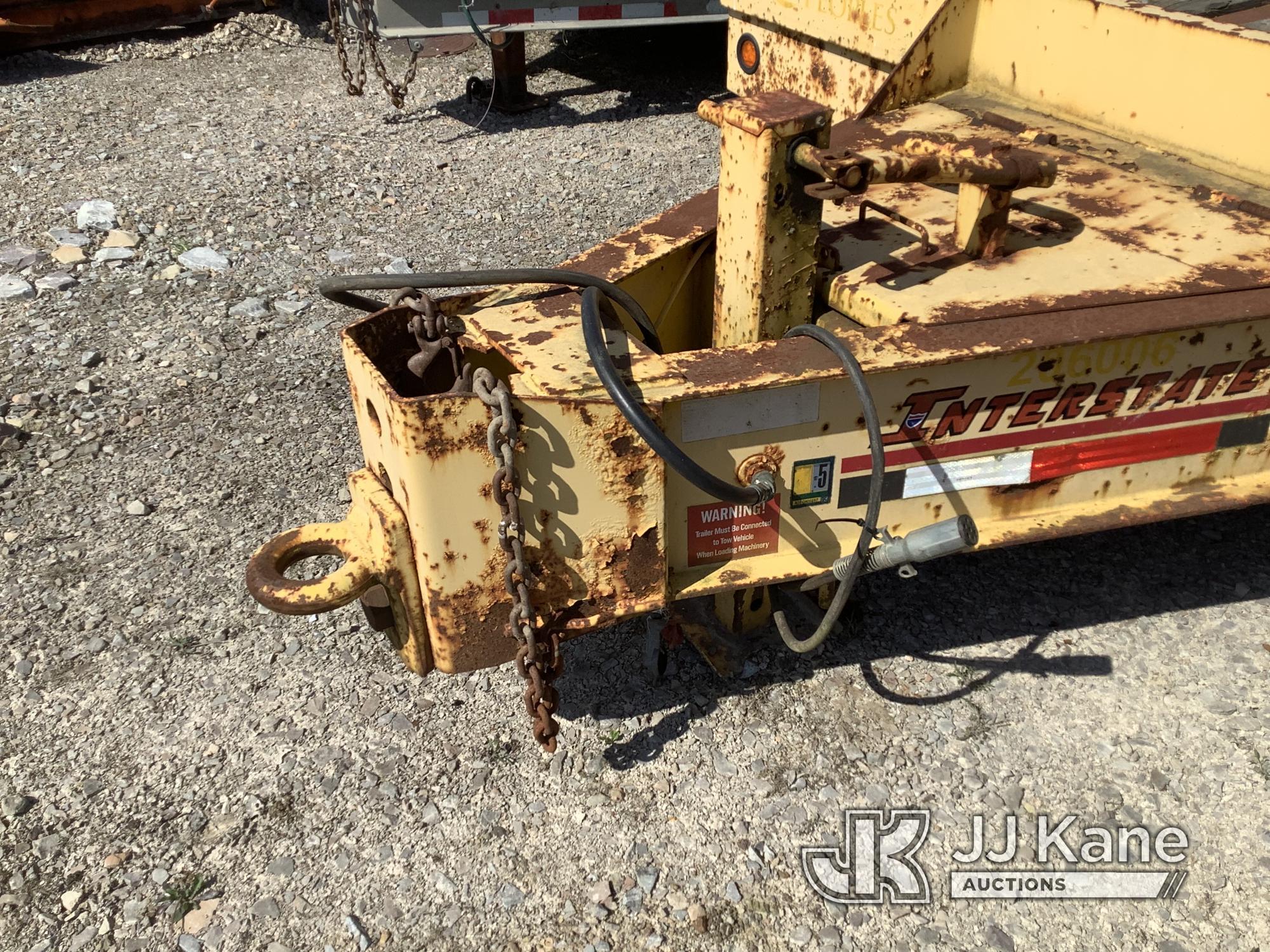 (Smock, PA) 2012 Interstate T/A Tagalong Equipment Trailer Rust Damage