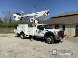 (Fort Wayne, IN) Altec AT40M, Articulating & Telescopic Material Handling Bucket Truck mounted behin