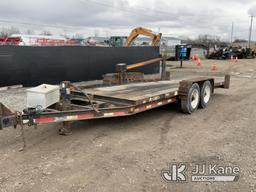 (Charlotte, MI) 2016 Lucon Inc. T/A Tilt Deck Tagalong Equipment Trailer